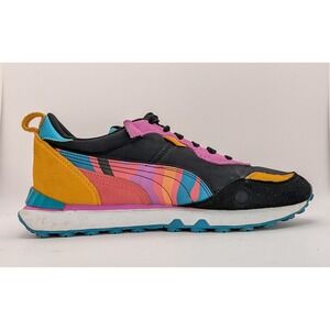 Puma Rider FV Multi Color Suede Nylon Women's Athletic Shoes Size 8.5